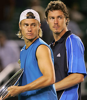 Два товарища, Льютон и Марат - служили в ATP-туре