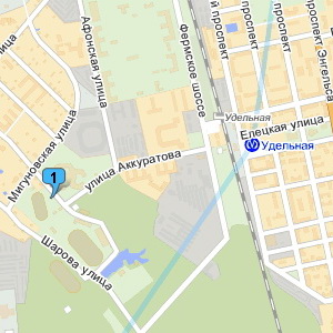 Коломяги-Старт на Яндекс.Картах 