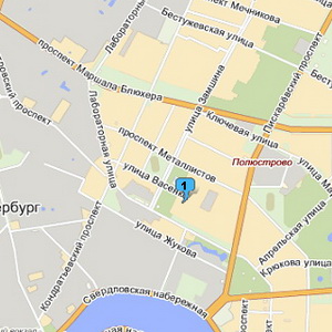 Полюстрово на Яндекс.Картах 