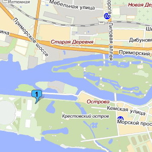 Велотрек на Яндекс.Картах 