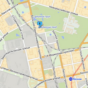 Выборгская сторона на Яндекс.Картах 